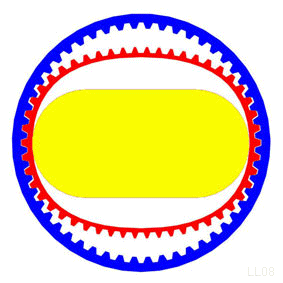 諧波齒輪減速器原理動(dòng)畫(huà)